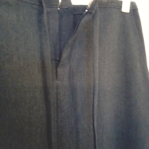 GAP  Grey Front Opening Tie Pencil Skirt - Picture 4 of 9